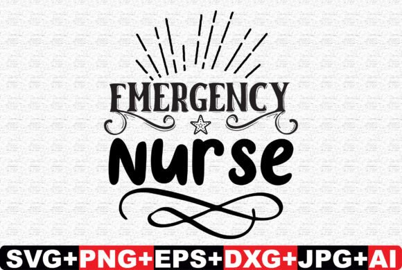 Emergency Nurse SVG for Crafts & Graphics