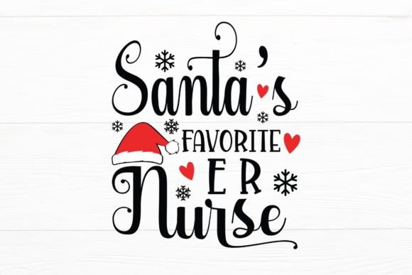 Graphics for Crafts: Santa s Favorite ER Nurse, Winter Break
