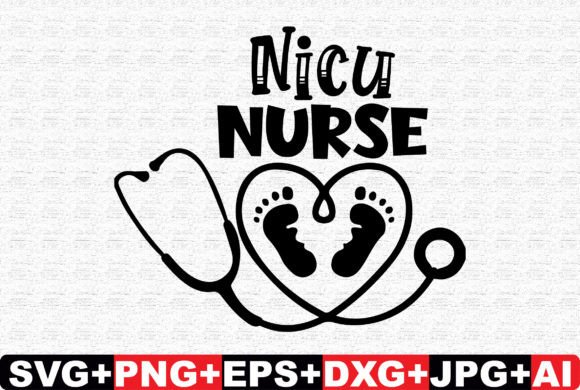 Nicu Nurse Free Occupation and Job SVG for Graphics Crafts