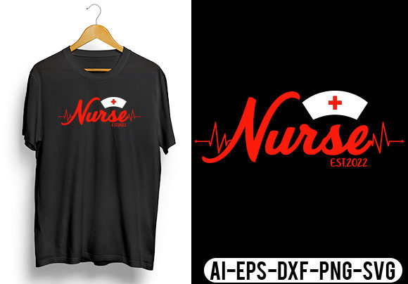 Nurse Est. 2022 Graphics for Crafts