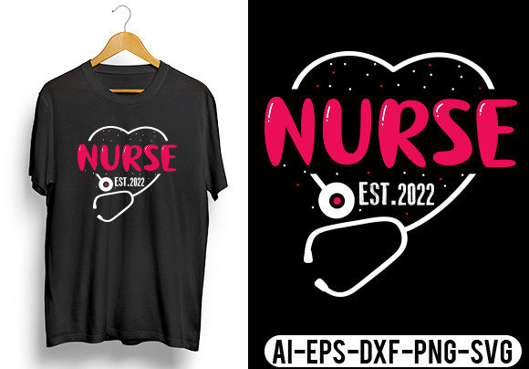 Nurse Est. 2022 SVG: Modern Graphics for Crafts