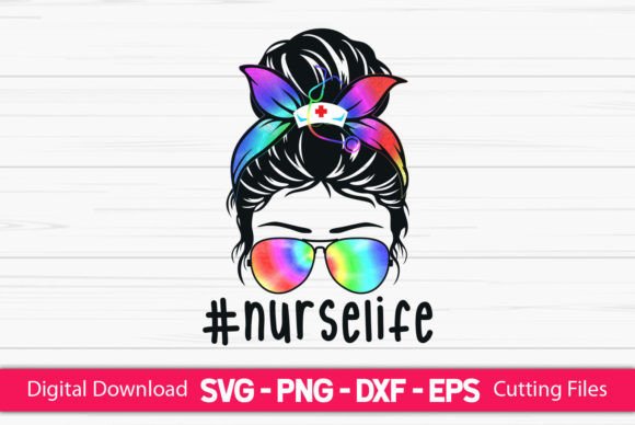 Nurse Life Sublimation: Graphics for Crafts