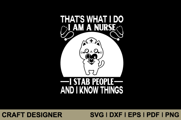 Nurse SVG Graphics for Crafts & Branding