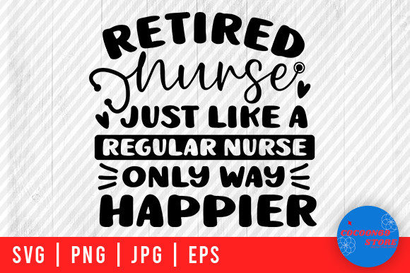 Retired Nurse Graphics for Crafts Review
