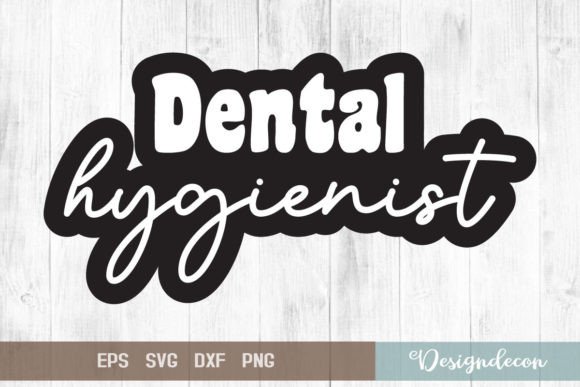 Retro Dental Hygienist SVG for Crafts & Graphics