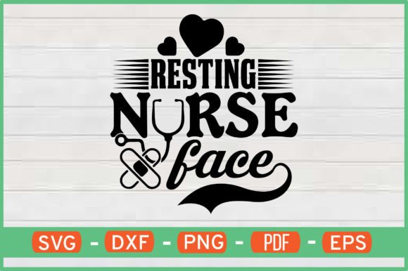 Reviewing Resting Nurse Face SVG for Crafts & Graphics